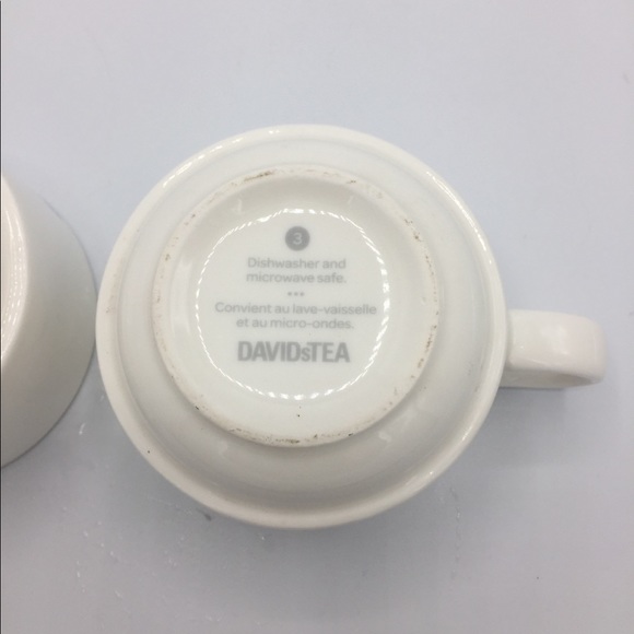 David’s Tea Stackable Fish Tea Porcelain Mugs - Picture 6 of 11